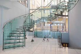 Glass Stair Railing System Hongjia