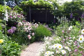 A Lush Cottage Garden In A Small Urban