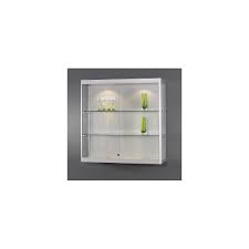 Wall Mounted Glass Cabinet Led