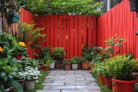 Garden Fencing Stock Photos Images And