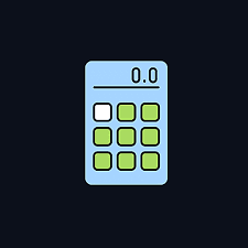 Calculator Dark Icon Png Images
