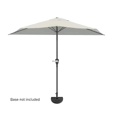 9 Ft Half Round Patio Umbrella