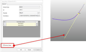 how to aapply pre stress of beam element