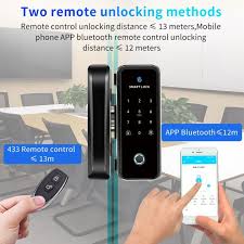Ttlock Bluetooth Smart Lock Glass Door