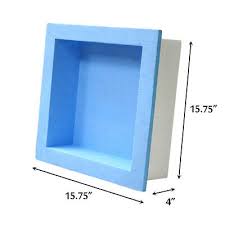 Waterproof Single Recessed Shower Niche