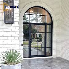 Metal Frame Wrought Iron Steel Glass