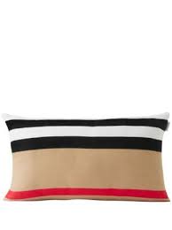 Burberry Icon Stripe Cotton Cushion