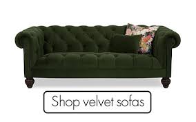 Velvet Sofas Crushed Velvet Sofas For