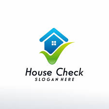House Check Logo Designs Concept Vector