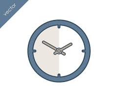 Country Wall Clock Vector Images