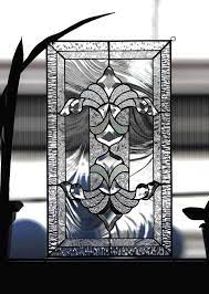 Stained Glass Window Panel Rv Clear