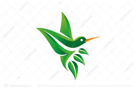Leaf Hummingbird Logo