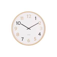 Karlsson Wall Clock Pure Wood