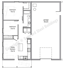 40x60 Pole Barn House Plans