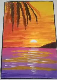 2024 Sunset Painting Painting Artist