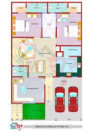 30x60 1800 Sqft Duplex House Plan 2