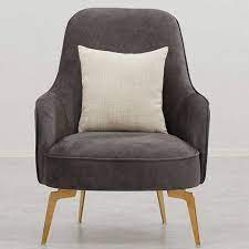 Lorenzo Fabric Accent Chair Grey