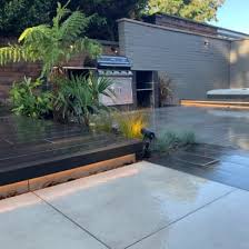 Hot Tub And Outdoor Kitchen