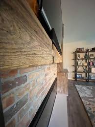 75 Shiplap Wall Living Room With A