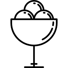 Ice Cream Bowl Free Food Icons