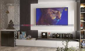 Wall To Wall Tv Unit Design For Hall