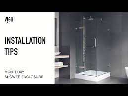 Vigo Vg6011 Monteray Frameless Shower