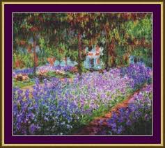 At Giverny Counted Cross Stitch Pattern