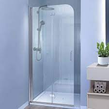 Frameless Bi Fold Shower Glass Door