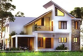 Kerala Style Double Floor House Design