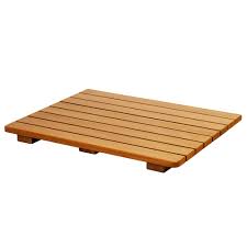 Teak Shower Bench Seat Federal Brace