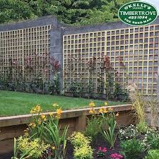 4 5 Square Timber Trellis Strong