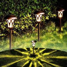 Cubilan Solar Pathway Lights 6 Pack