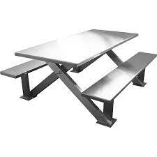 Rectangular Stainless Steel Table