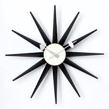 George Nelson Wall Clock Sunburst Clock