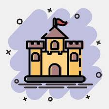 Icon Castle Building Elements Icons
