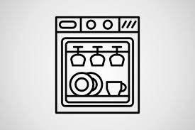 Dishwasher Icon Graphic By Jm Graphics