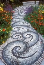 15 Magical Pebble Paths That Flow Like
