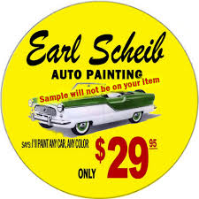 Earl Scheib Auto Painting Personalized