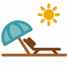 Sun Umbrella Vacation Icon