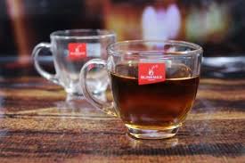 Italian Plain Premium Glass Tea Cup Set