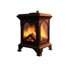 Stone Fireplace Vector Icon Image