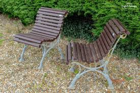 Pair Of Benito Cast Iron Garden Chairs