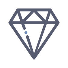 Diamond Generic Outline Color Icon