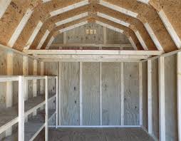barn style shed with loft old hickory