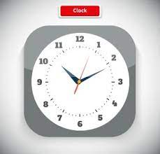 Clock Ilrations Stock Clock