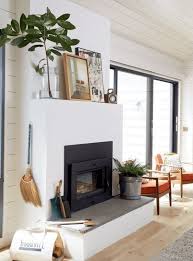 Simplest Plaster Fireplace Surround