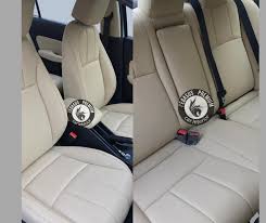 Car Seat Cover In Beige Fully
