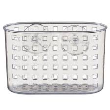 Deep Plastic Suction Caddy Clear