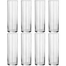 8 Pack 10 5 Cylinder Glass Vase By