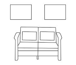 Couches Furniture Icons Set For Living